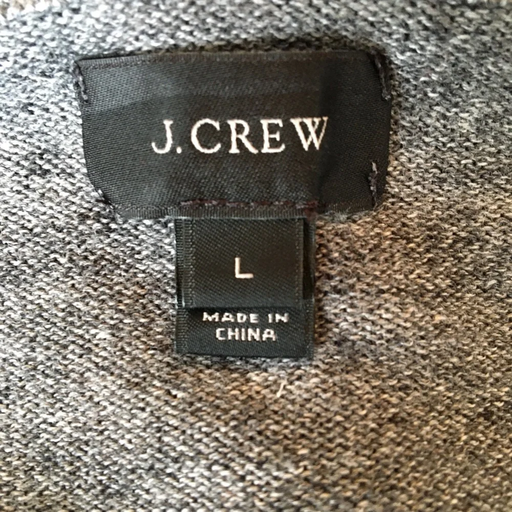 J. Crew Men's V-Neck Pullover Sweater L